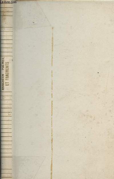 Pomes et fragments