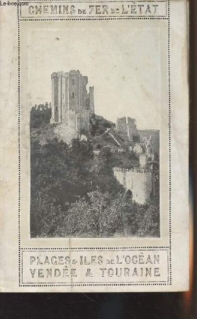 Chemins de fer de l'tat - Places & Iles de l'ocan Vende & Touraine