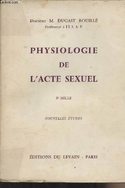 Physiologie de l'acte sexuel