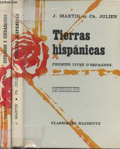 Tierras hispanicas - Premier et second livres d'espagnol (2 vol.) - Specimen
