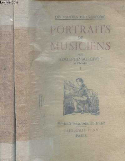 Portraits de Musiciens - Tome 1 et 2 (2 volumes) - 