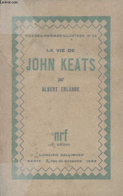La vie de John Keats - 