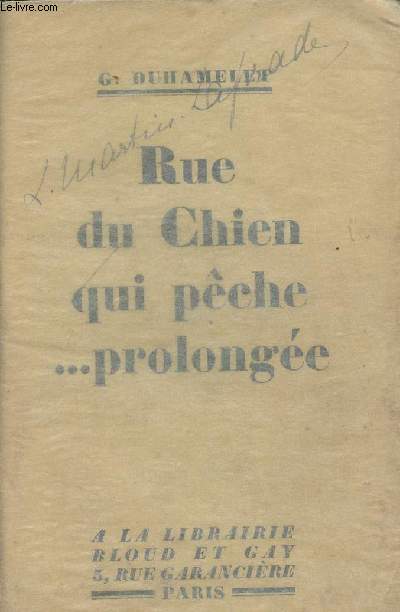 Rue du chien qui pche... prolonge