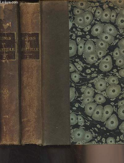 Oeuvres de Corneille - En 2 tomes - D'aprs l'dition de 1764