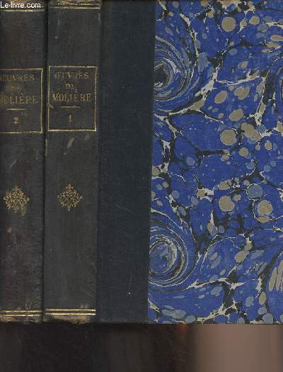 Oeuvres de Molire - En 2 tomes - d'aprs l'dition de 1734 - Collection des grands classiques franais et trangers