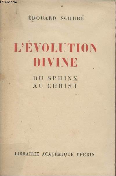 L'volution divine du Sphinx au Christ