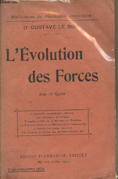 L'volution des forces