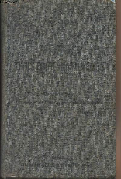 Cours d'histoire naturelle - Anatomie et physiologie animales et vgtales - Gologie - Hygine - Classes de philosophie et de mathmatiques