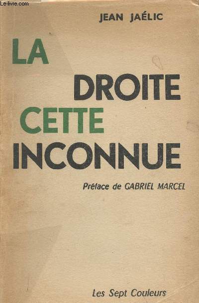 La droite cette inconnue