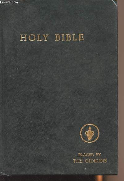 Holy Bible placed by The Gideons - Containing the old and new testaments