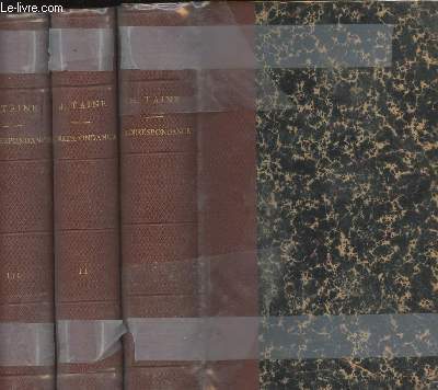 Sa vie et sa correspondance - 3 tomes - Correspondance de jeunesse 1847-1853 - La critique et la philosophie 1853-1870 - L'historien 1870-1875
