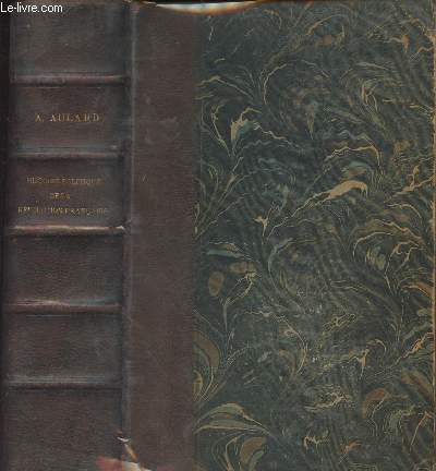 Histoire politique de la rvolution franaise - Origines et dveloppement de la dmocratie et de la Rpublique (1789-1804) - 3e dition