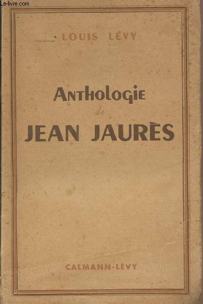 Anthologie Jean Jaurs