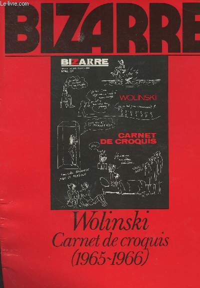 Bizarre - Wolinski, Carnet de croquis (1965-1966)