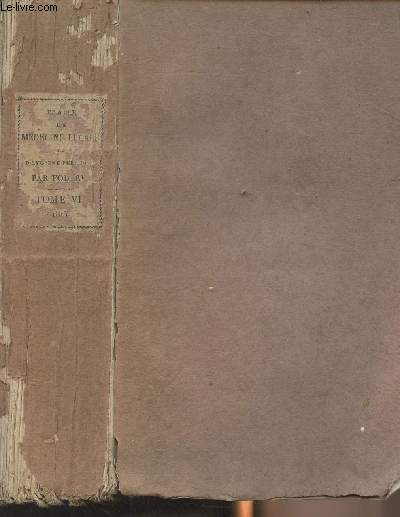 Trait de mdecine lgale et d'hygine publique ou de police de sant, adapt aux codes de l'Empire franais, et aux connaissances actuelles - Tome 6