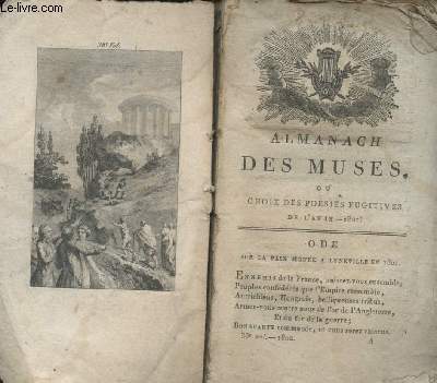 Almanach des Muses ou choix des posies fugitives de l'an IX - 1801