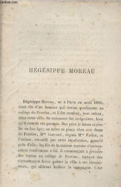 Oeuvres de Hgsippe Moreau