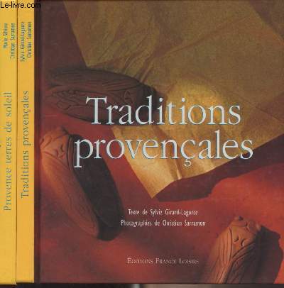 Coffret L'art de vivre en Provence : 2 livres - Traditions provenales et- Provence terres de soleil