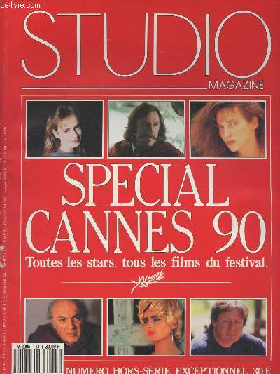 Studio Magazine - H38 - Spcial Cannes 90 - Toutes les stars, tous les films du festival