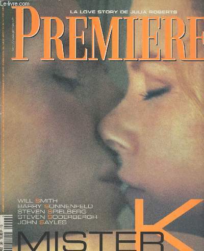 Premire n269 Aot 99 - La love story de Julia Roberts - Will Smith, Barry Sonnenfeld, Steven Spielberg, Steven Soderbergh, John Sayles - Mister K, le mystre de Kubrick...