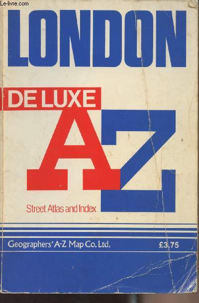 Az de luxe atlas - London - Street atlas and index