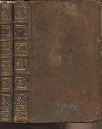 Oeuvres de Mr. de Voltaire - Nouvelle dition - Tomes II et III - Revue, corrige et considrablement augmente par l'auteur, enrichie de figures en taille douce