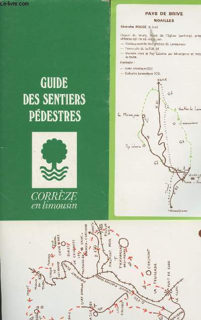 Guide des sentiers pdestres - Corrze en limousin
