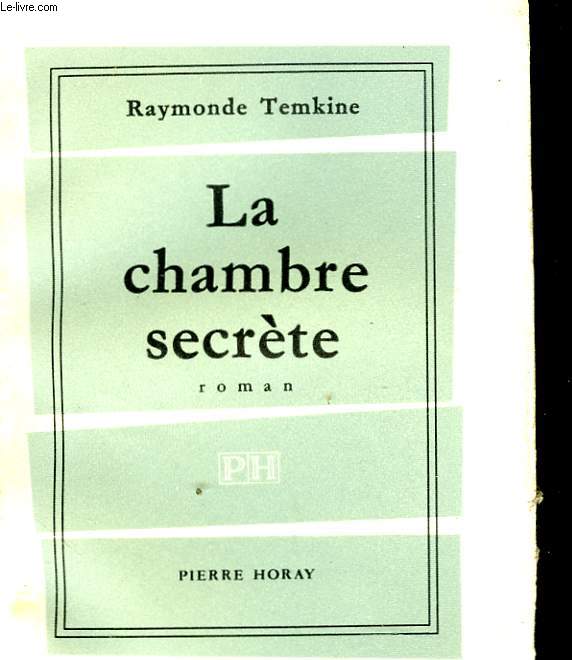 LA CHAMBRE SECRETE ROMAN