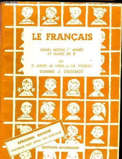 LE FRANCAIS - COURS MOYEN 1ERE ANNEE ET CLASSE DE 8E