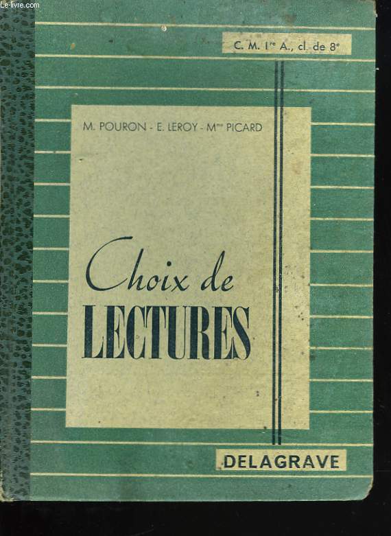 COUIX DE LECTURES SUIVIES