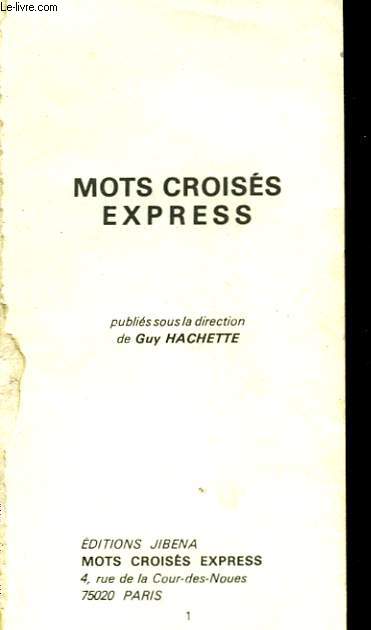 MOTS CROISES EXPRESS