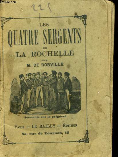 LES QUATRE SERGENTS DE LA ROCHELLE