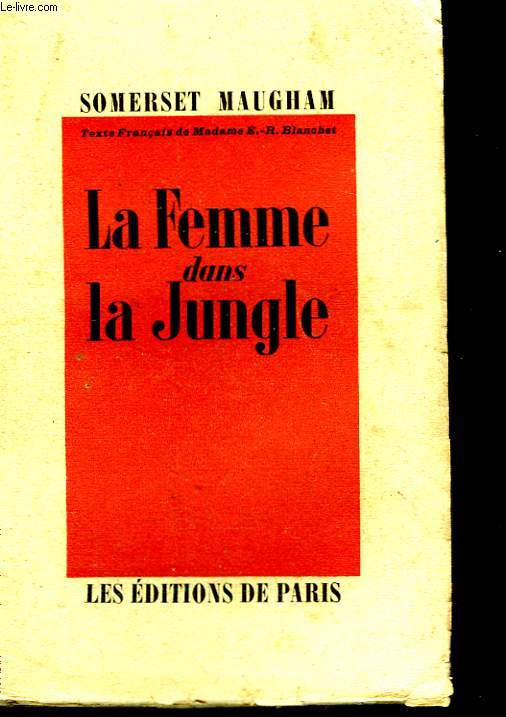 LA FEMME DANS LA JUNGLE