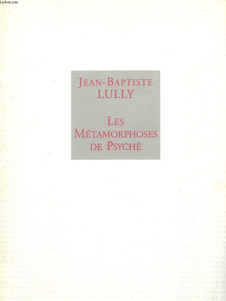 LES METAMORPHOSES DE PSYCHE. EVOCATION D'APRES PSYSHC2 TRAGEDIE BALLET (1671) ET PSYCHE TRAGEDIE LYRIQUE (1678) DIRECTION MUSICALE WILLIAM CHRISTIE. JANVIER/FEVRIER 1999.
