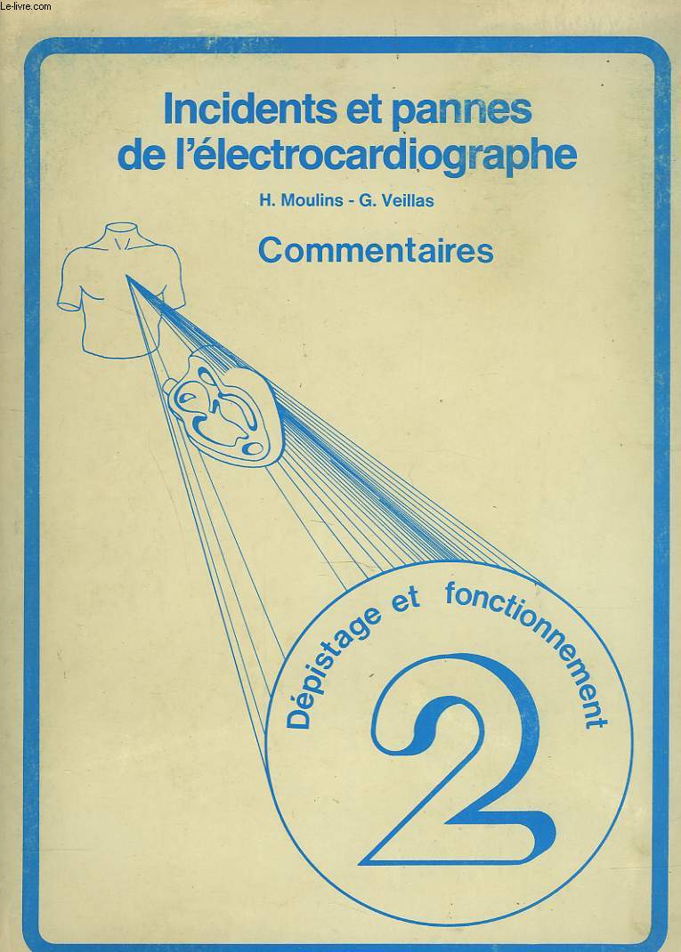 INCIDENTS ET PANNES DE L'ELECTROCARDIOGRAPHE. COMMENTAIRES. 2. DEPISTAGE ET FONCTIONNEMENT.