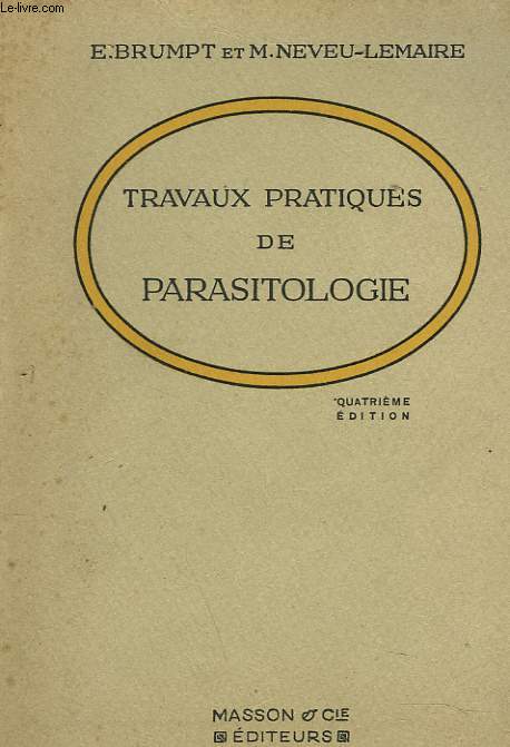 TRAVAUX PRATIQUES DE PARASITOLOGIE