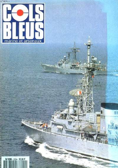 COLS BLEUS. HEBDOMADAIRE DE LA MARINE ET DES ARSENAUX N2094 DU 29 SEPTEMBRE 1990. LE MONGE, FUTUR BTIMENT D'ESSAI ET DE MESURES par L'INGENIEUR EN CHEF DE L'ARMEMENT CHEVALLIER / LA BASE D'AERONAUTIQUE NAVALE DE TOUSSUS-LE-NOBLE par LE CAPITAINE DE...