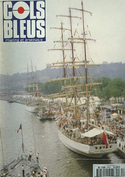 COLS BLEUS. HEBDOMADAIRE DE LA MARINE ET DES ARSENAUX N2270 DU 20 ET 27 AOT 1994. CARENAGES D'UNE STAR par LE LV BAQUIGNON/ LA MOBILITE RETROUVEE par LE COM DE LA MARINE DEGRANGE / UN QUINQUAGENAIRE ALERTE par LE CC BERVAS / LES SOUS-MARINS FRANCAIS...