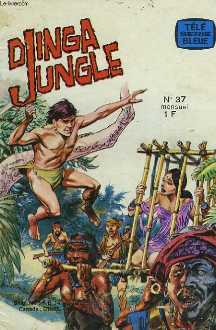 DINGA JUNGLE N37. LA PISTE DU SEL / LE PAVILLON NOIR.