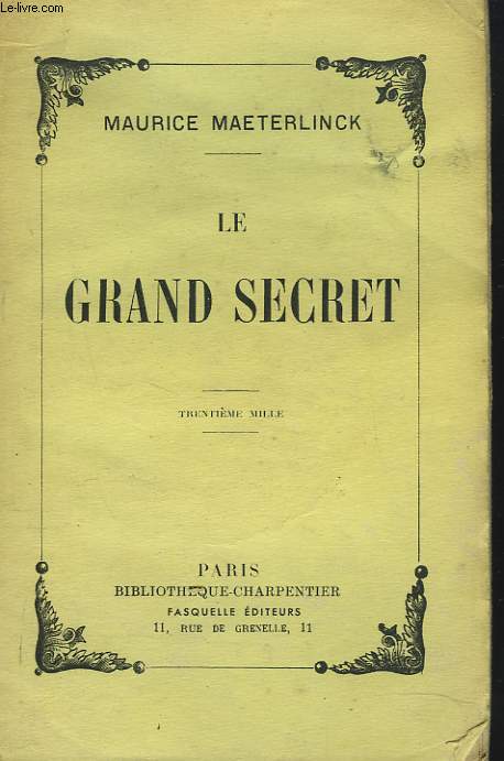 LE GRAND SECRET