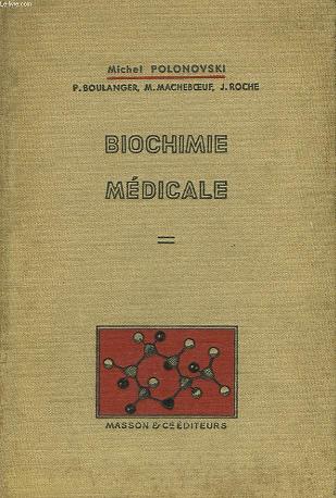 BIOCHIMIE MEDICALE.