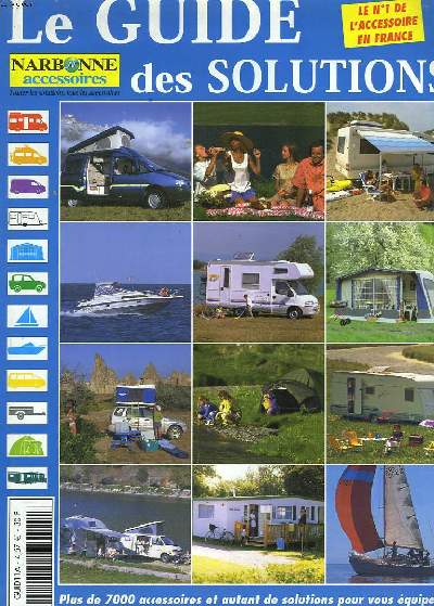 CATALOGUE NARBONNE ACCESSOIRES N° 11. LE GUIDE DES SOLUTIONS. CAMPING-CARS, C... - Picture 1 of 1