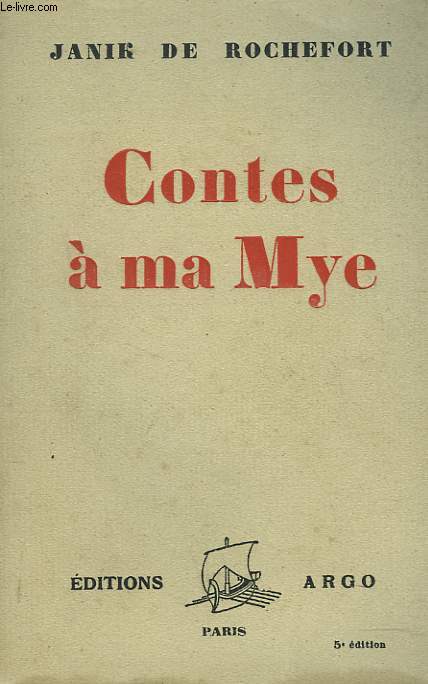 CONTES A MA MYE