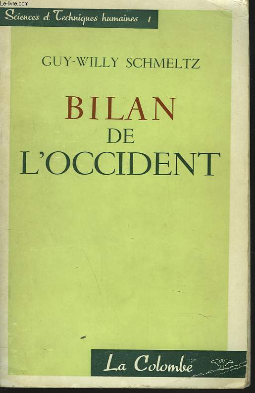 BILAN DE L'OCCIDENT