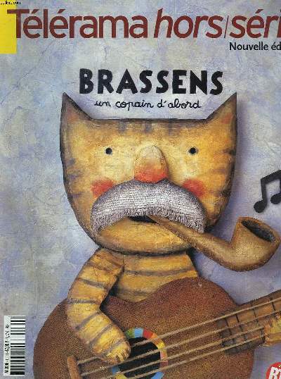 TELERAMA HORS-SERIE. BRASSENS, UN COPAIN D'ABORD.