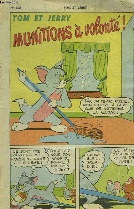 TOM ET JERRY. MENSUEL N108