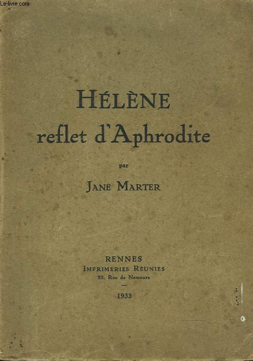 HELENE, REFLET D'APHRODITE