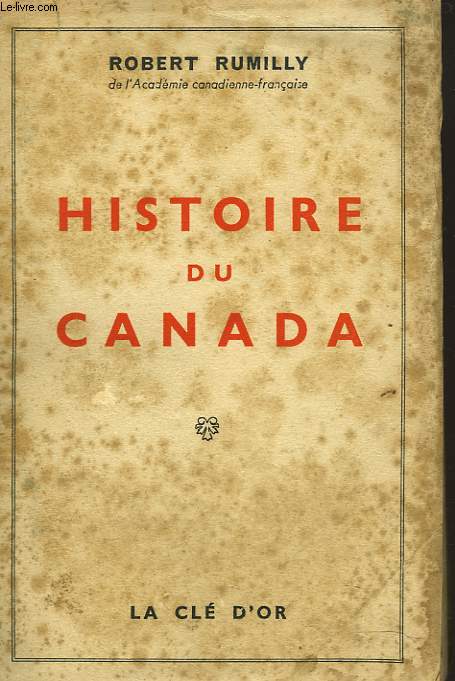 HISTOIRE DU CANADA