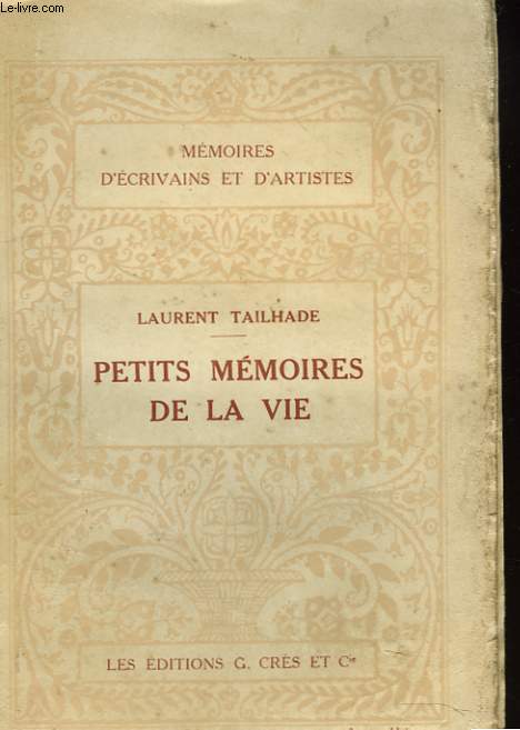 PETITS MEMOIRES DE LA VIE