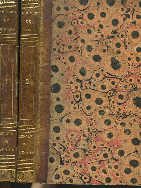 LE GOUVERNEMENT DE JUILLET. Les partis et les Hommes politiques. 1830  1835. TOMES I ET II.